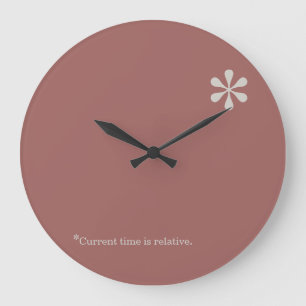 Relative Time Asterisk clock template
