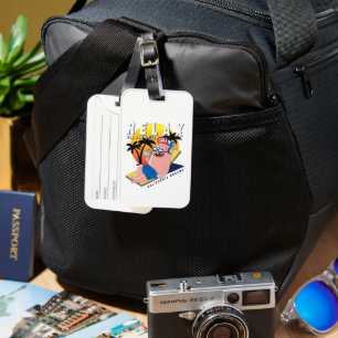 Relax All Day Long - California Dreams Luggage Tag