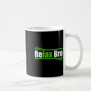 Relax Bro Funny Boys Lacrosse Apparel Youth Mens K Coffee Mug