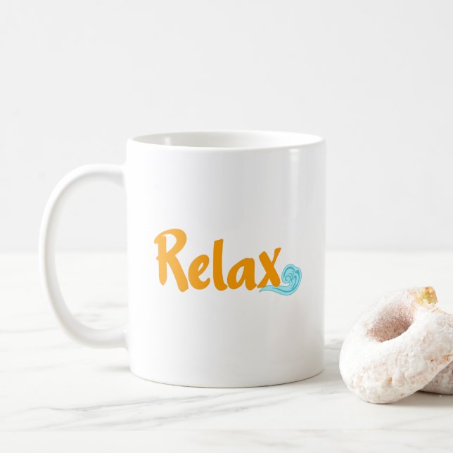 Relax Coffee Mug (With Donut)