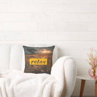"Relax" Emotional Support Cushion