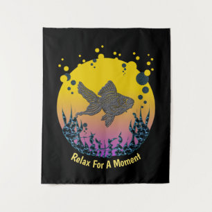 Relax For A Moment Meditation Calm Tapestry