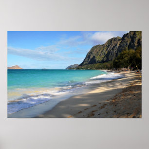 Relax Hawaiian Style Print