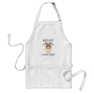 Relax I Goat This Standard Apron