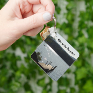 relax in New Hampshire Key Ring