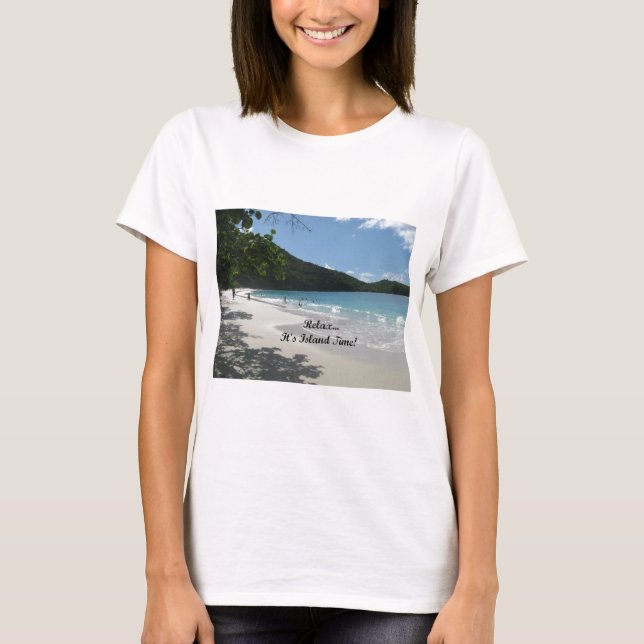 Relax...it's Island Time! T-Shirt (Front)