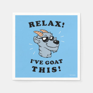 Relax! I've Goat This Napkin