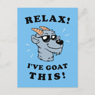 Relax! I've Goat This Postcard