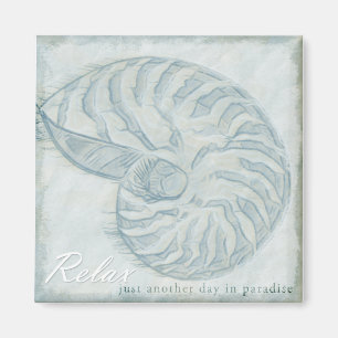 Relax just another day in paradise magnet