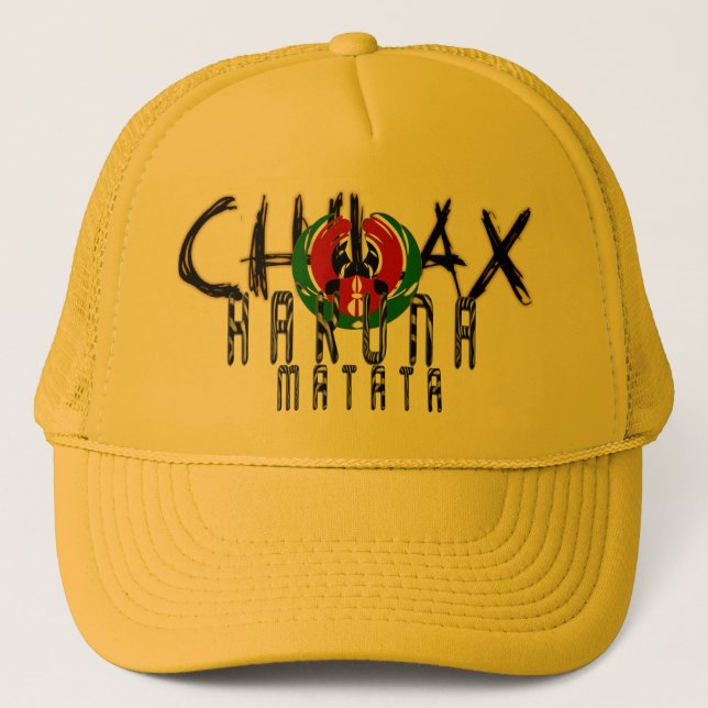 Relax Kenya Hakuna Matata Trucker Hat (Front)