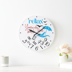 Relax Large Clock