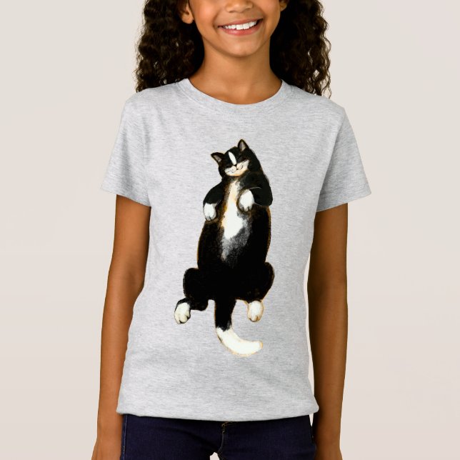 Relax like this Cat having a nap T-Shirt (Front)