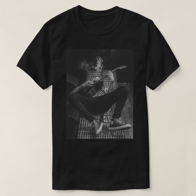 Relax mgk while playing guitar T-Shirt (Design Front)