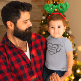 Relax My Dad Is A Nurse Heart Stethoscope Love  Baby T-Shirt