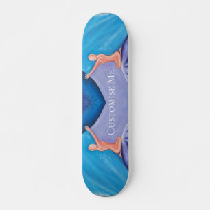 Relax - Oil Painting Skateboard