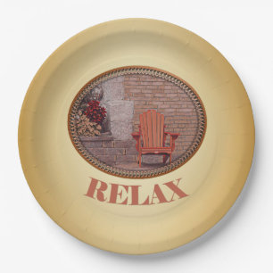 Relax - Paper Plate