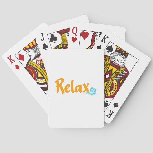Relax Playing Cards (Back)