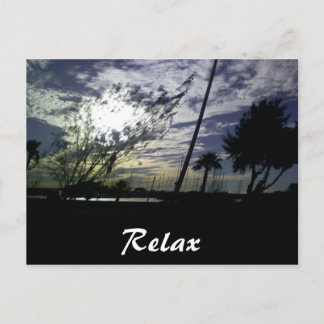 Relax Postcard