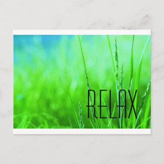 Relax Postcard