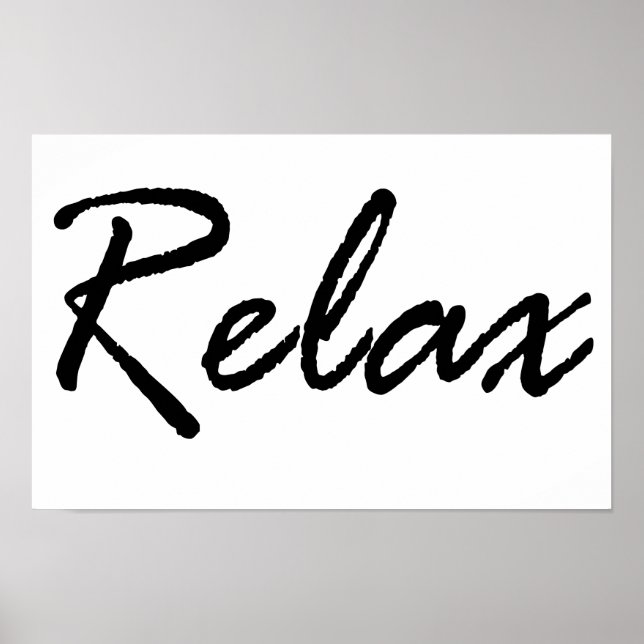 Relax Poster (Front)