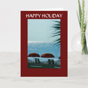 RELAX, REFRESH, RECHARGE-CHRISTMAS HOLIDAY CARD
