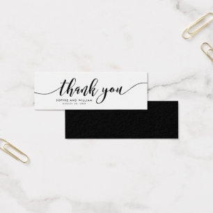 Relax Script Wedding Thank You