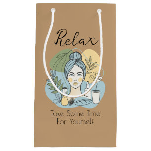Relax Spa Themed Gift Bags