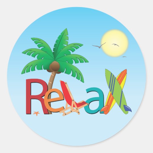 Relax Stickers