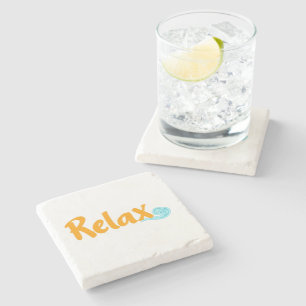 Relax Stone Coaster