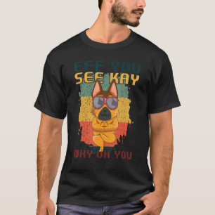 Relax Yoga Pet Dog Dog Shepherd Belgian Malinois T-Shirt