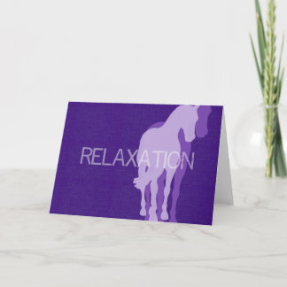 RELAXATION 5x7 Greeting Card