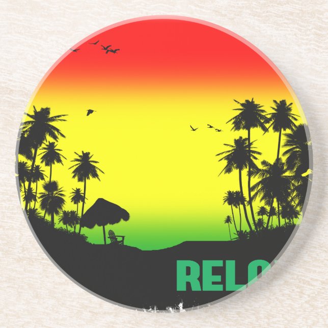 relaxation rasta coaster (Front)