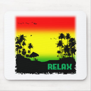 relaxation rasta mouse mat