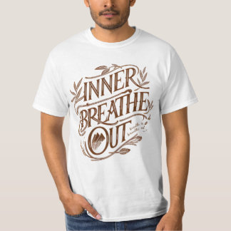 Relaxation & Wellness Art – Mindfulness Design T-Shirt