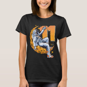 Relaxed Astronaut 11st Birthday Boy Girl 11 Years T-Shirt