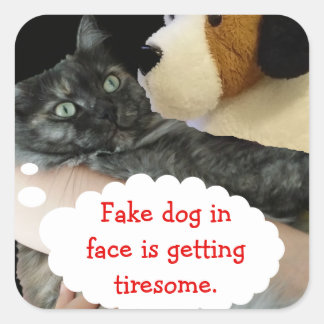 Relaxed Cat Sticker by RoseWrites