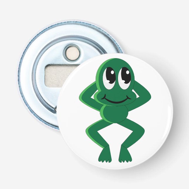 RELAXED FROG BOTTLE OPENER (Front)