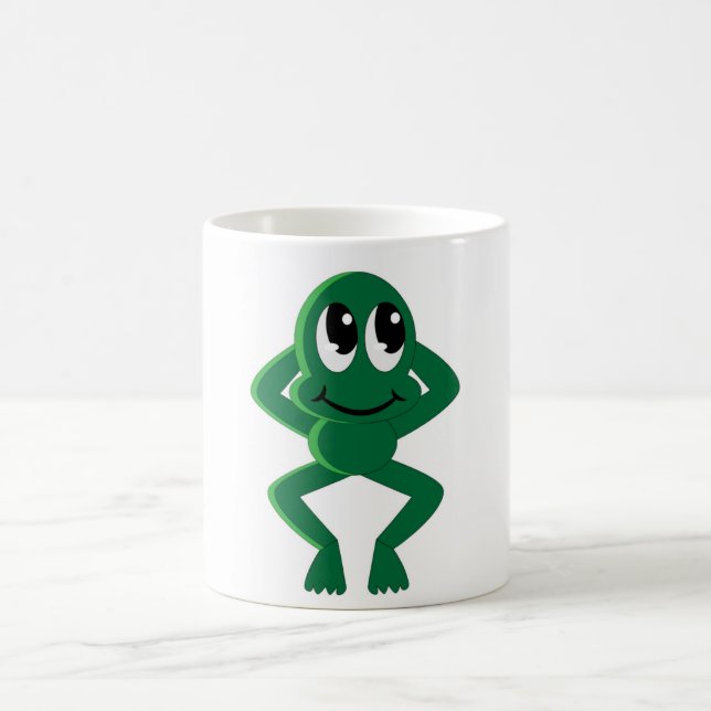 RELAXED FROG COFFEE MUG (Center)
