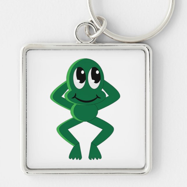RELAXED FROG KEY RING (Front)