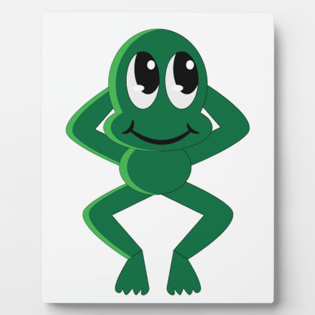 RELAXED FROG PLAQUE (Front)
