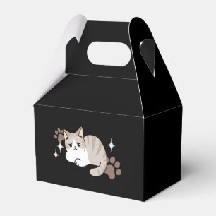 Relaxed & Lazy Vibes for Cat Lovers Design Favour Box
