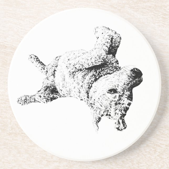 Relaxed Lines of Humour Coaster (Front)