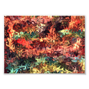 Relaxed M Swrils a Piece of Modern Art 5.55 Photo Print
