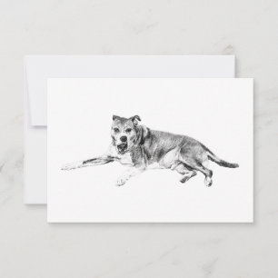 Relaxed Smile, Lively Friend Thank You Card