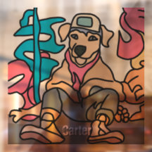 Relaxed Street Retro Dog | Funny