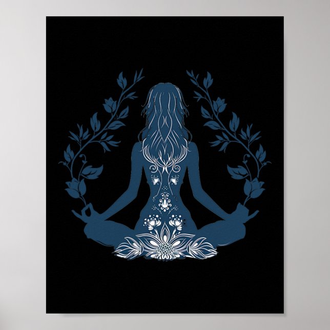 Relaxed Yoga Pose  Poster (Front)