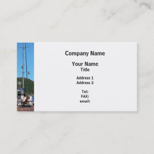 Relaxing at the Dock Business Card