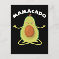 Relaxing Avocado Yoga Mother