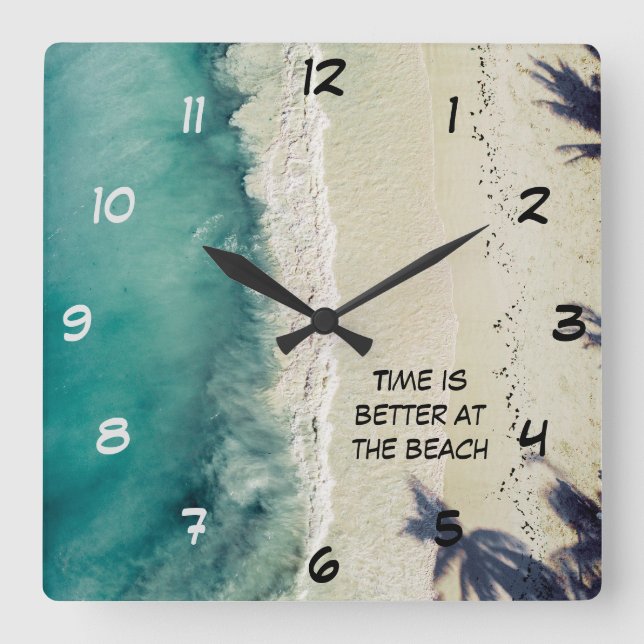 Relaxing Beach Clock (Front)