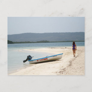RELAXING BEAUTY POSTCARD